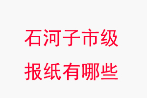石河子報紙有哪些,石河子市級報紙有哪些找我要登報網